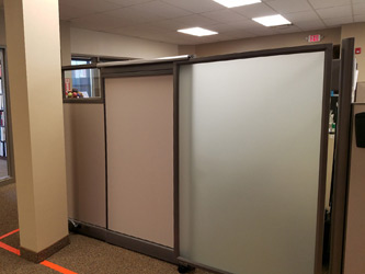 O2™ Cubicle Door - Office Cubicle with Door 53H | Office Cubicles with