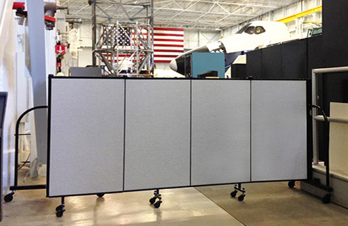 Temp wall panels for government - classified work zones