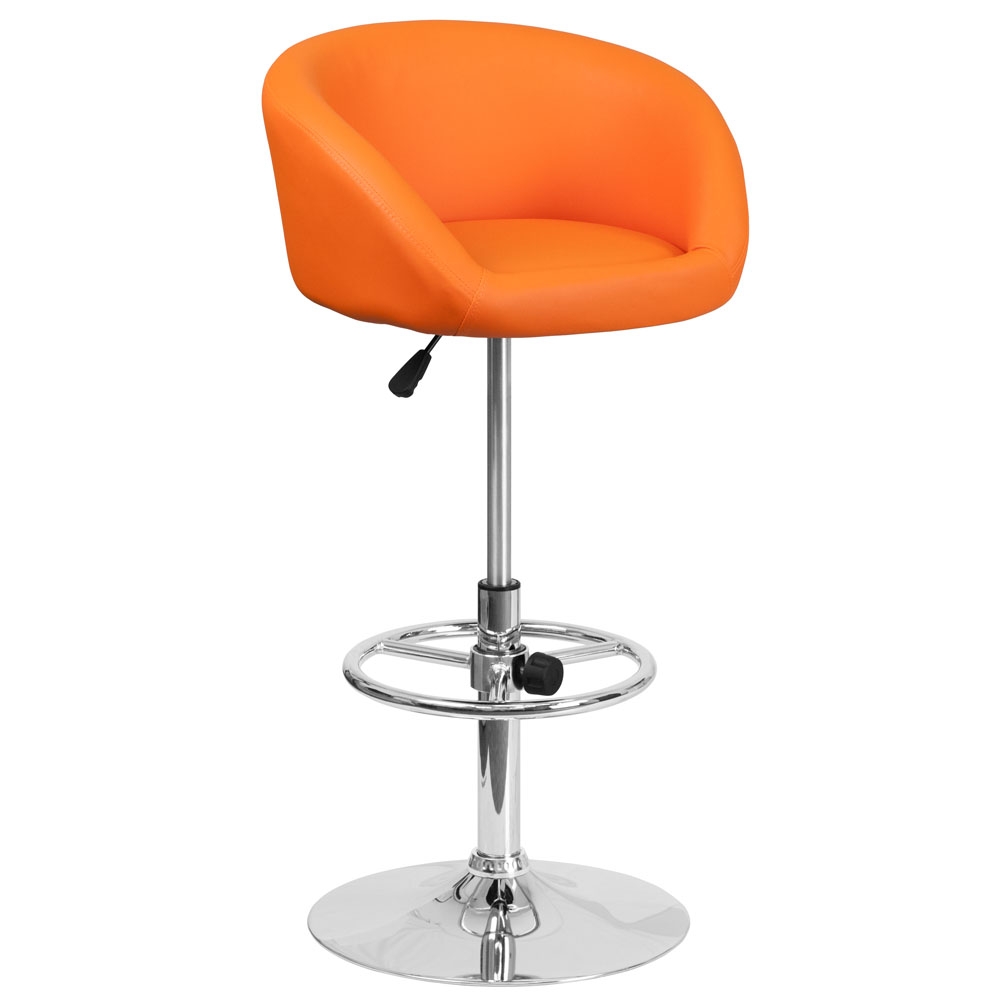 Cafe tables and chairs adjustable colorful bar stools