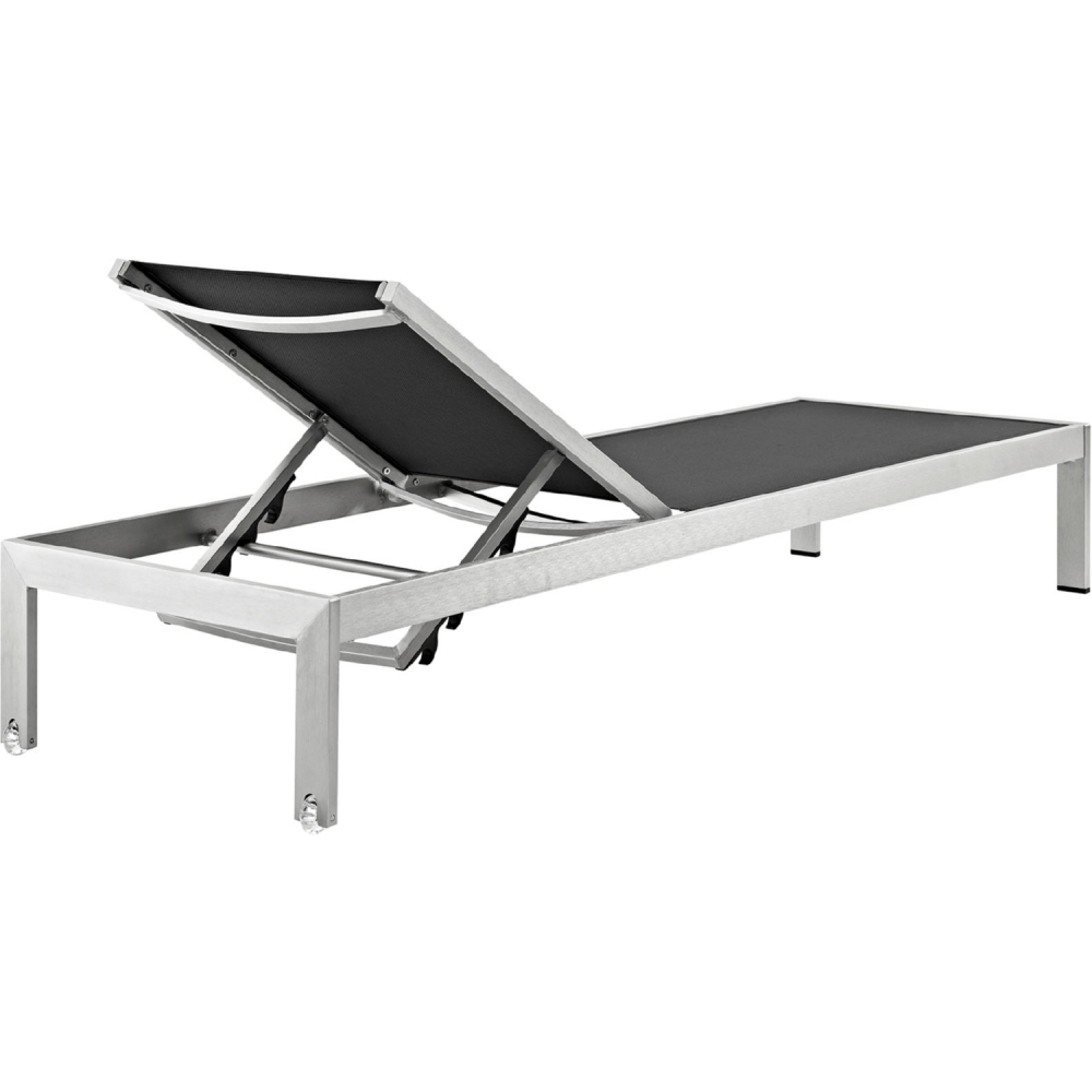 Textilene sun lounger rear view