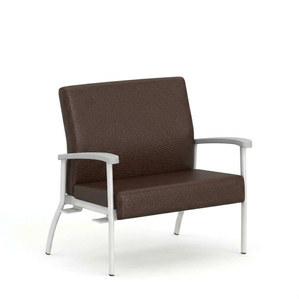 Bariatric medical low back espresso 2