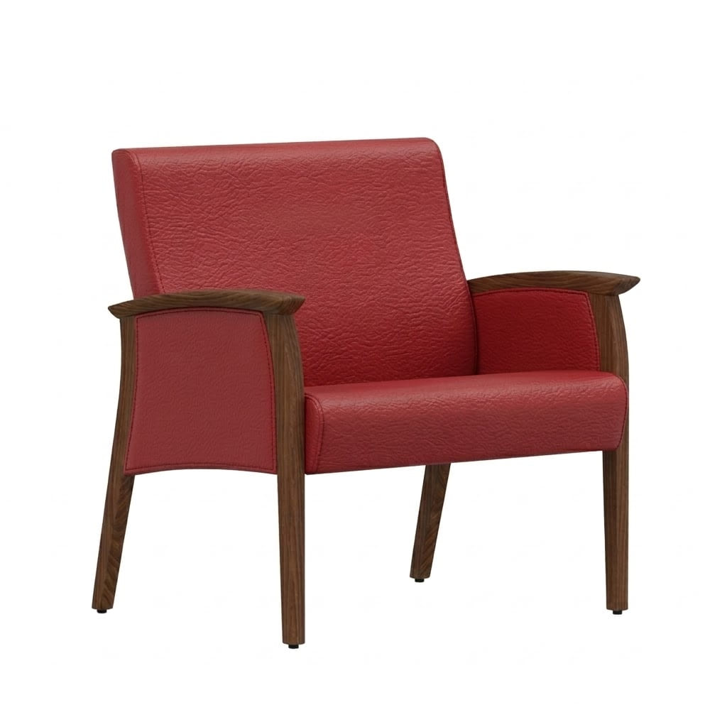 Bariatric seat high red