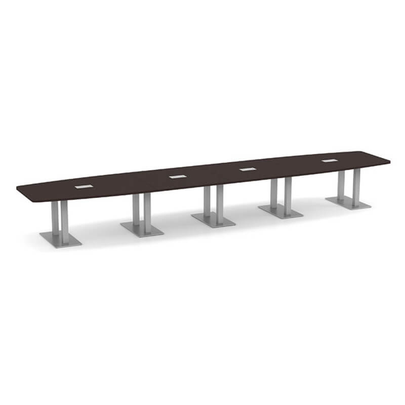 Nexus boat shape metal base espresso 6