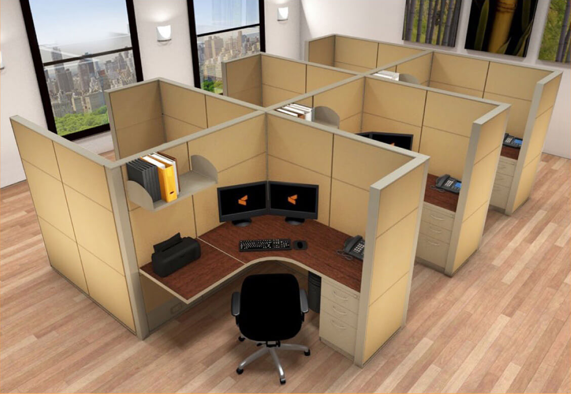 Cubicle systems matrix tiles 5x5x66 group