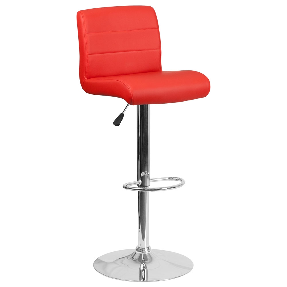 Cafe chairs CUB DS 8101B RED GG FLA