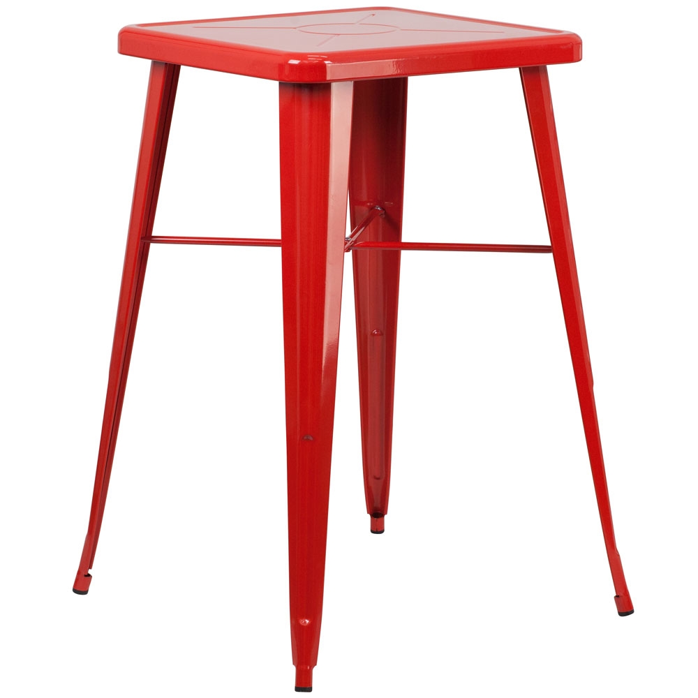 Cafe table CUB CH 31330 RED GG FLA