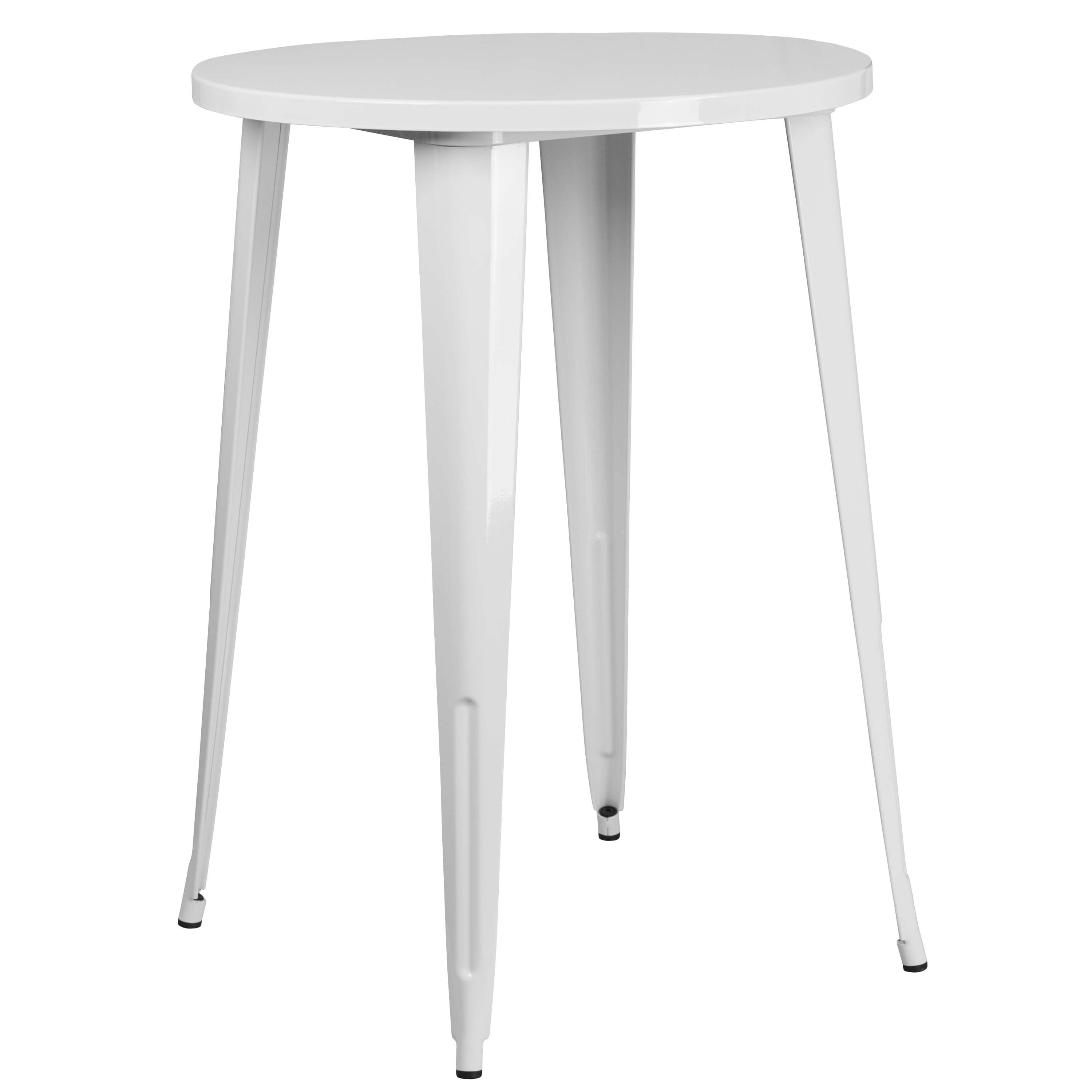 Cafe table CUB CH 51090 40 WH GG FLA