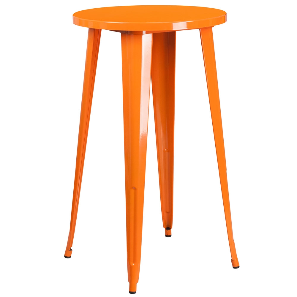 Cafe tables and chairs virginia orange
