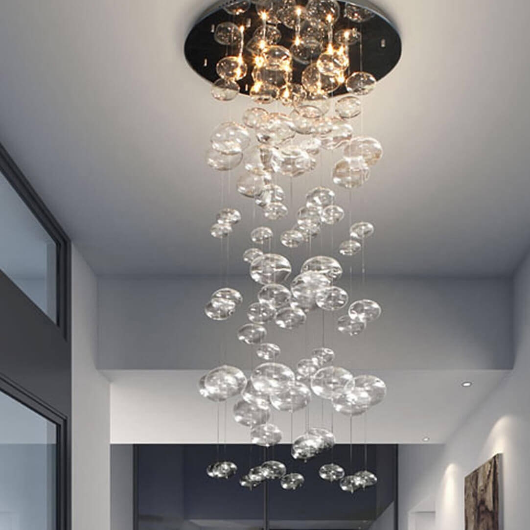 Contemporary chandeliers environmental view