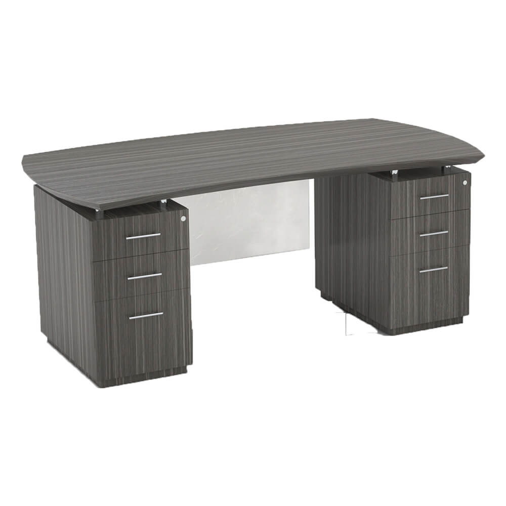 Esteem desk furniture double pedestal desk 1 2