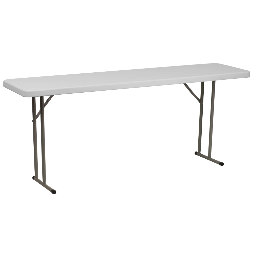 Folding training table front view