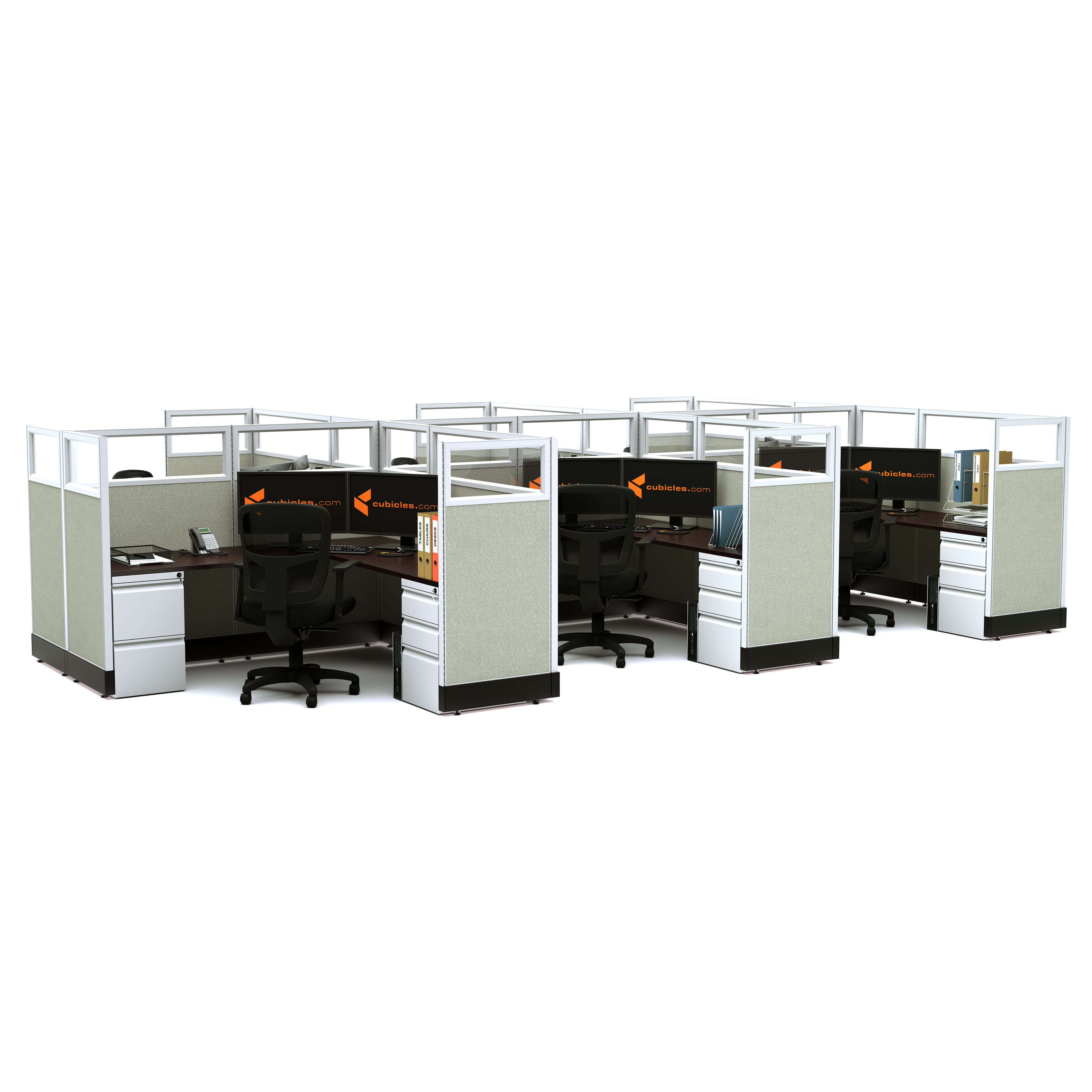 glass-office-cubicles-53h-6pack-cluster-powered-1.jpg
