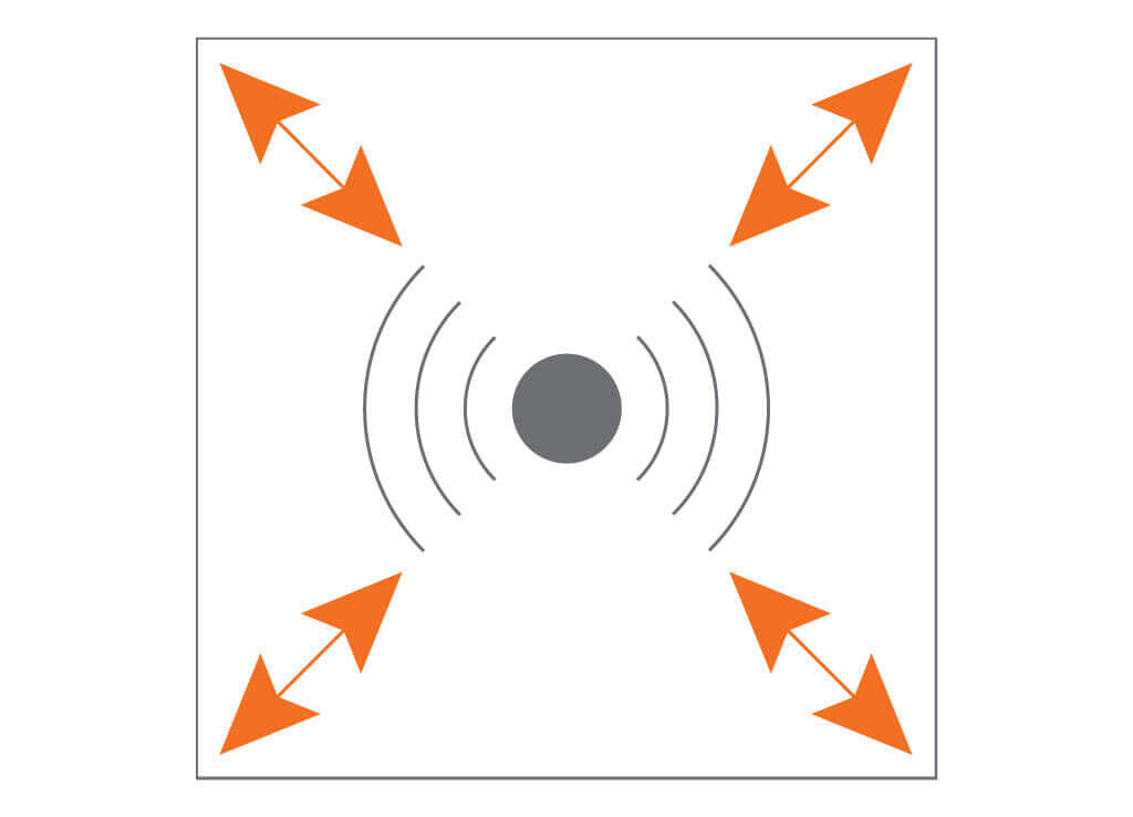 Helix 60x75 acoustic panel 2