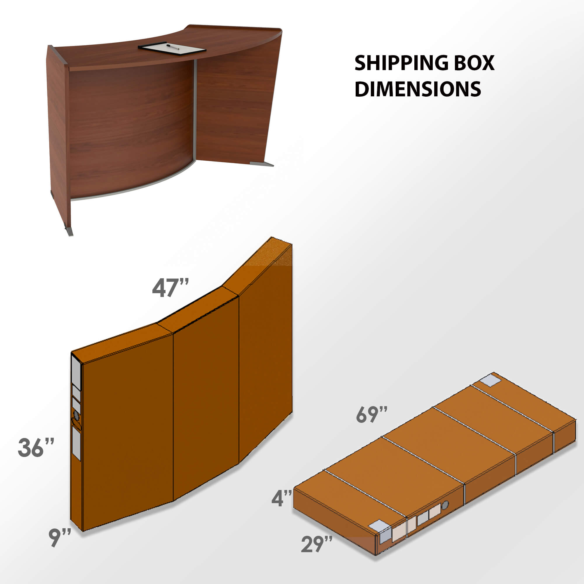 Li1 ada reception desk box dimensions