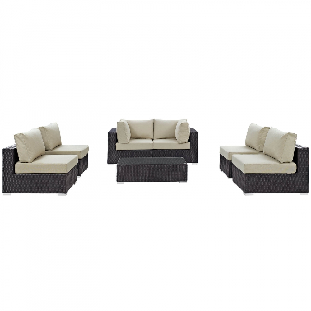Outdoor lounge furniture CUB EEI 2164 EXP BEI SET MOD