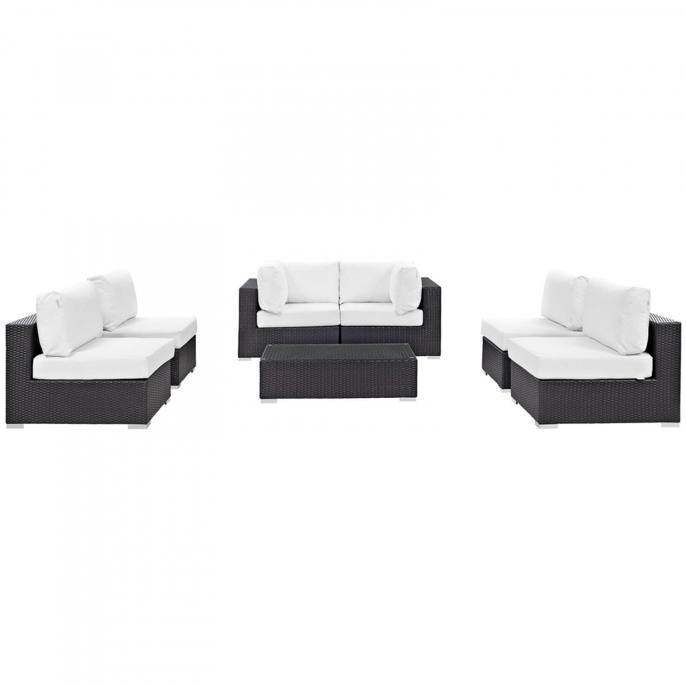 Outdoor lounge furniture CUB EEI 2164 EXP WHI SET MOD