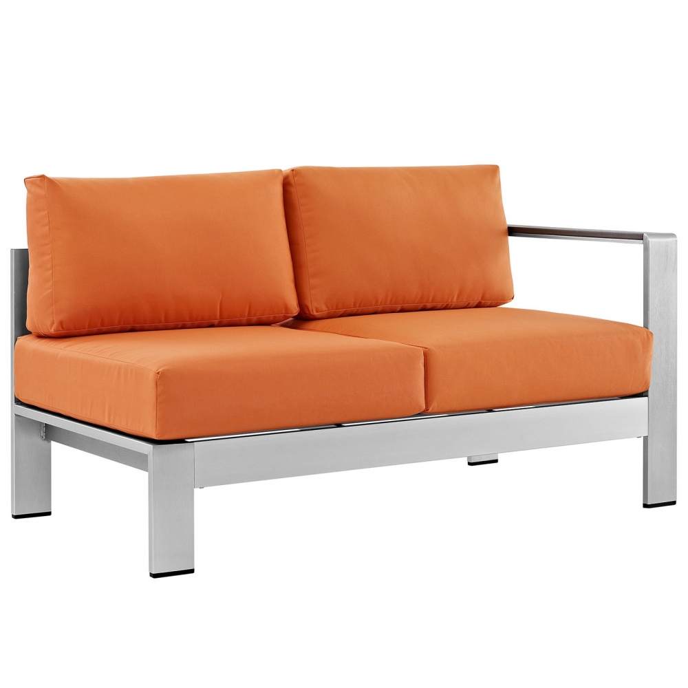 Outdoor lounge furniture CUB EEI 2262 SLV ORA MOD