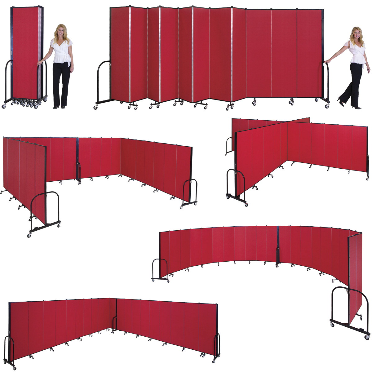 Room dividers for office environmental