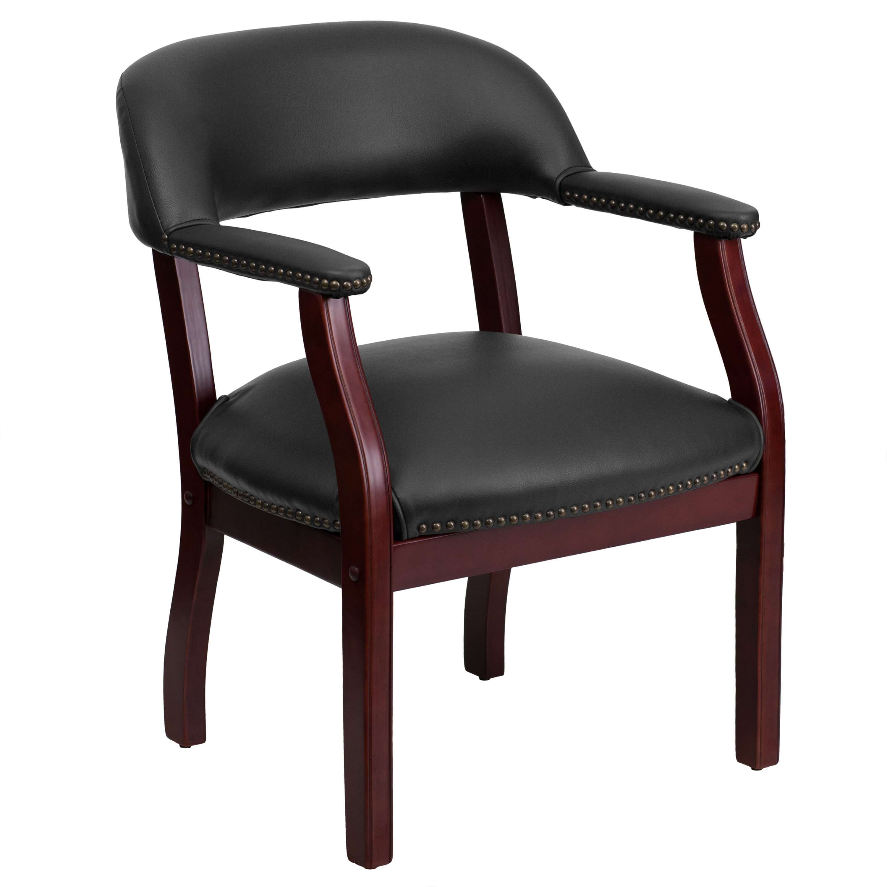 Side chairs with arms CUB B Z105 BLACK GG FLA