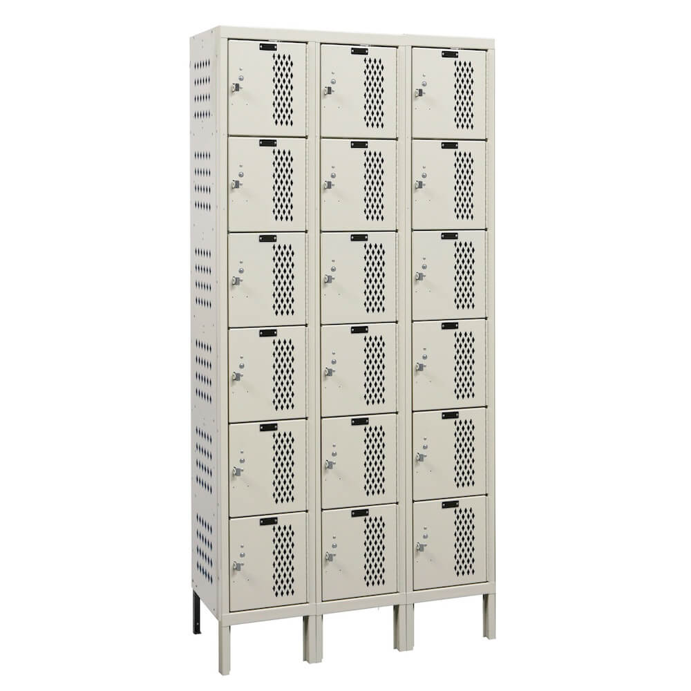 employee-lockers-metal-lockers-ventilated-lockers-tan-3W-6T.jpg