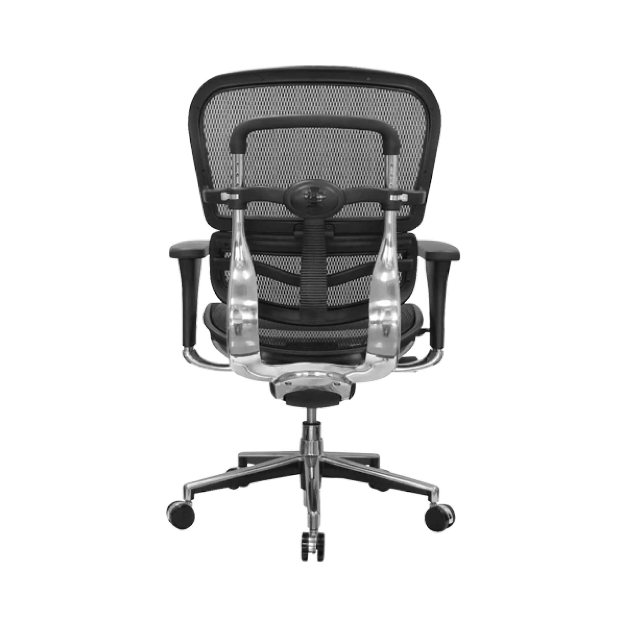 Office furniture chairs office desk chairs executive ergonomic office chair mesh seat back view