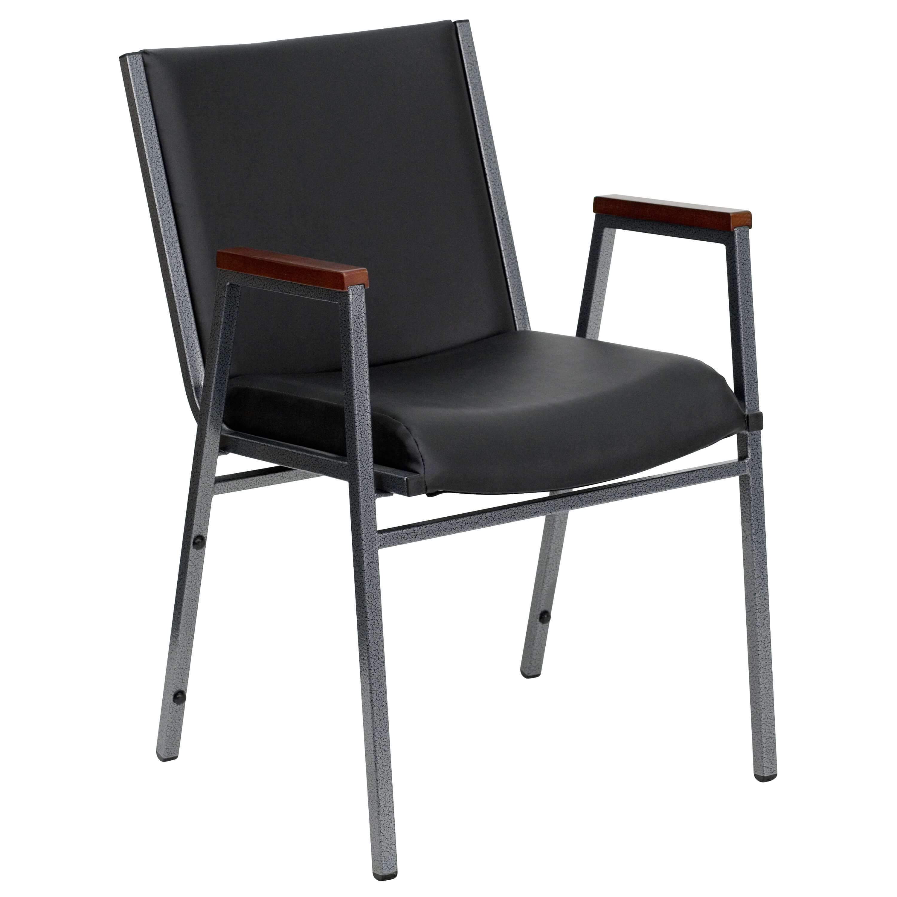 Stackable chairs CUB XU 60154 BK VYL GG FLA